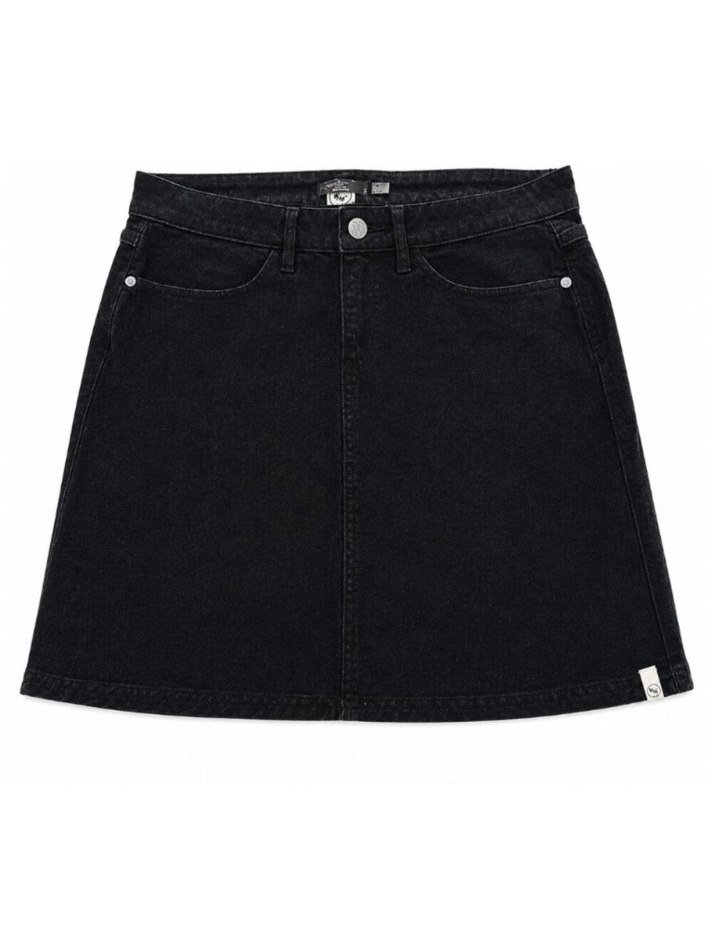 Prana Renewal Workshop Black Corduroy Skirt Size 2